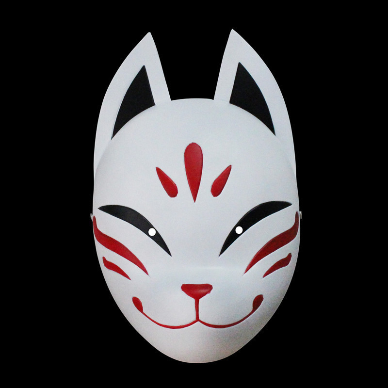 Halloween Genshin protetor Sakura grande desenho flores Sanri Shini Aya Festival baile cos vestir-se máscara de resina C