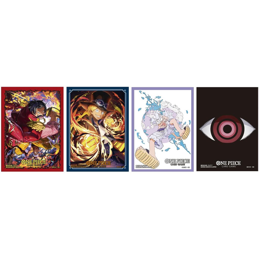 [Set Sale] BANDAI ONE PIECE Card Game Official Card Sleeves 12 (4 types assorted)