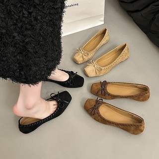 Sapatos de noite de balé com aumento interno feminino primavera verão 2026 novo estilo saia combinando com um Pedal sapa