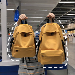 Moda japonesa cor sólida mochila de náilon feminino estudantes universitários do ensino médio mochila leve691586