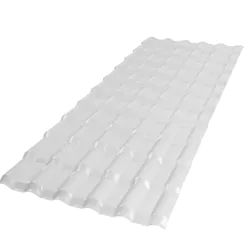 Telha Pvc Plan 2,42m x 88cm Branca 6 Ondas - P3010053 - AFORT
