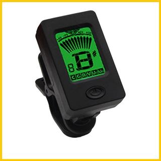 Guitarra Capo Metrônomo Rotativo Instrumento Musical Afinador Clipe Elétrico Digital Display LCD