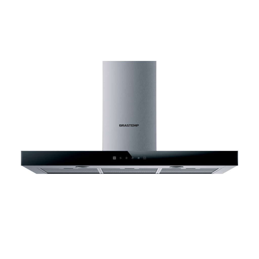 Coifa Tbox Parede Brastemp 90cm Inox - BAE90AR