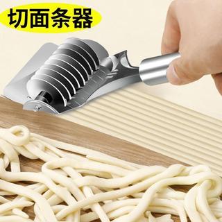 Cortador de macarrão Manual de aço inoxidável 430, ferramenta útil para corte de macarrão doméstico, rolo de macarrão, a