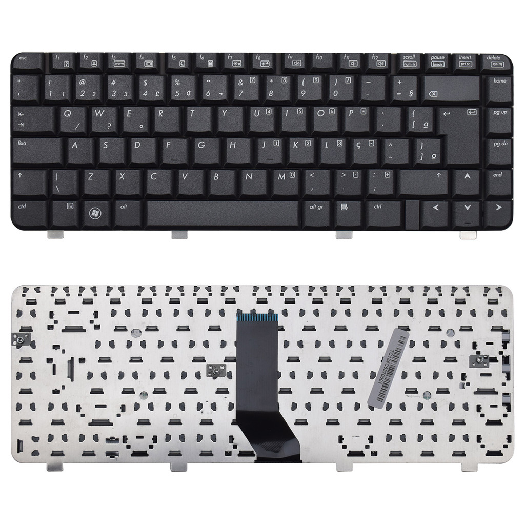 Teclado para Notebook Hp Pavilion DV4-1001XX ABNT2 Preto