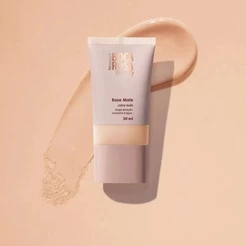 Base Líquida Boca Rosa Beauty 30ml – Efeito Matte, Alta Cobertura e Pele Sequinha