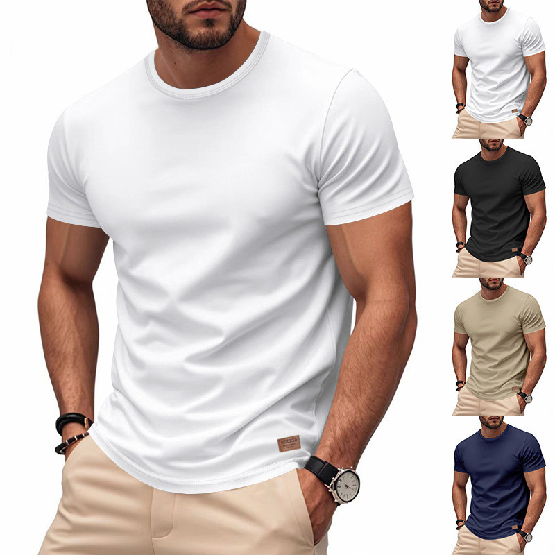 Verão americano venda quente masculino clássico luz luxo solto simples esportes ao ar livre lazer de secagem rápida na m