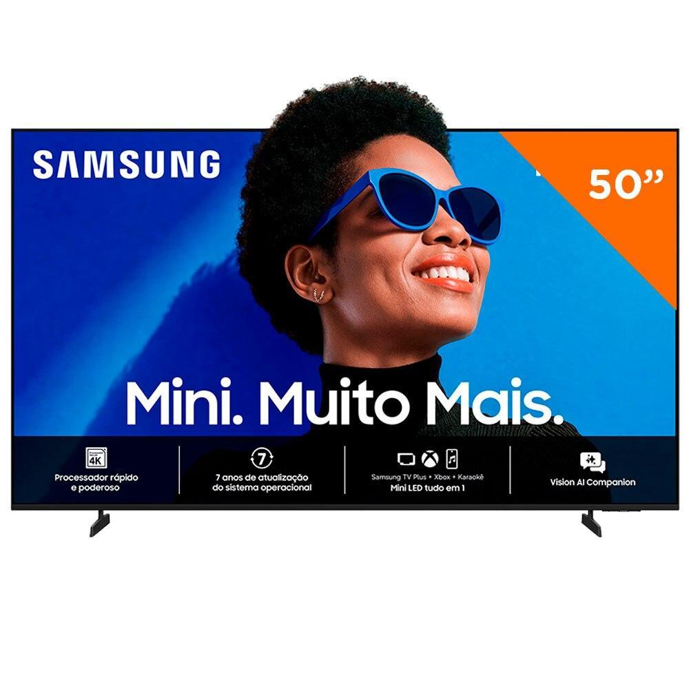 Smart TV 50" Samsung Mini LED Vision AI 4K - M75H (2026) — oferta na Shopee