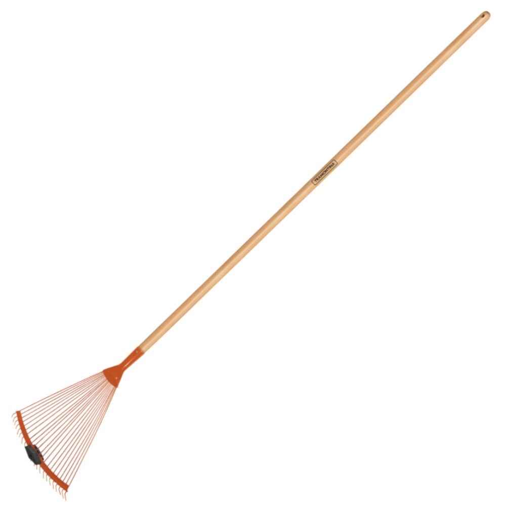 Vassoura metálica 22 dentes com cabo de 120 cm - Tramontina