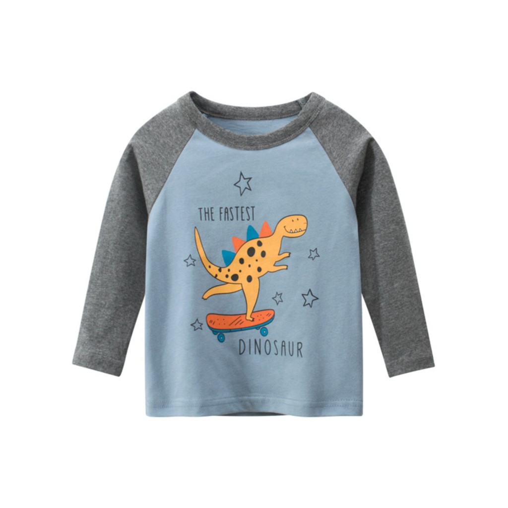 27 crianças meninos primavera roupas crianças outono inverno camisa de fundo crianças de manga comprida camiseta bebê to