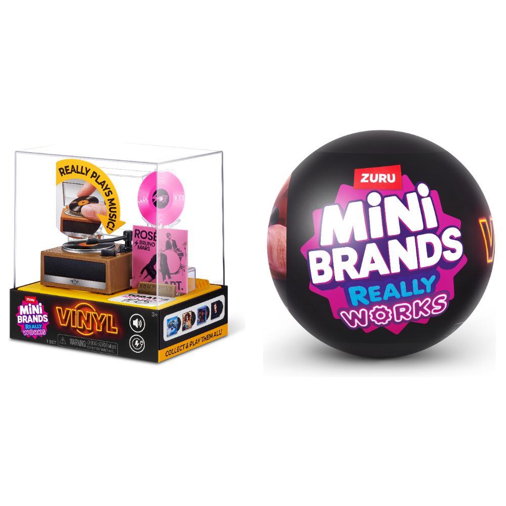 Kit Playset Toca-Discos + 1 Mini Brands Really Works Vinyl