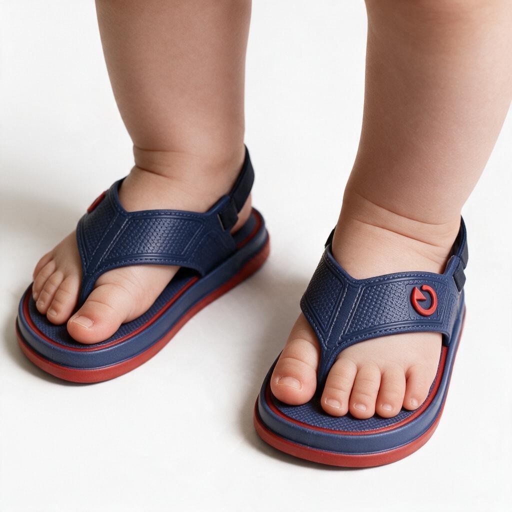 Sandália Chinelo Infantil Masculino Menino confortável macia elástico antiderrapante lançamento