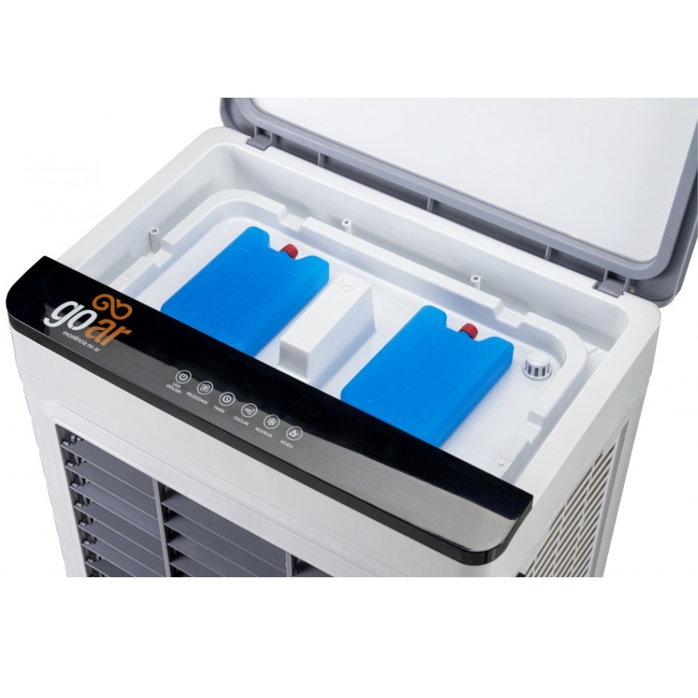 Climatizador de ar portátil 50L evaporativo com controle remoto - CLE050RC - Goar · foto 2