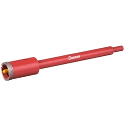 Serra copo diamantada 30 mm com haste de 3/8" 61416 - Cortag