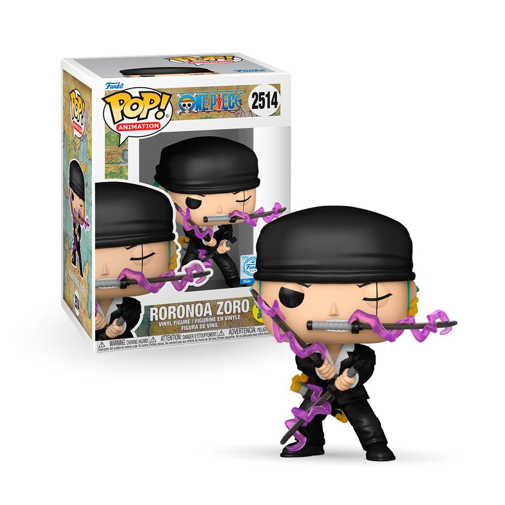 Boneco Funko Pop! Exclusivo One Piece Dress Rosa Zoro (Glow)