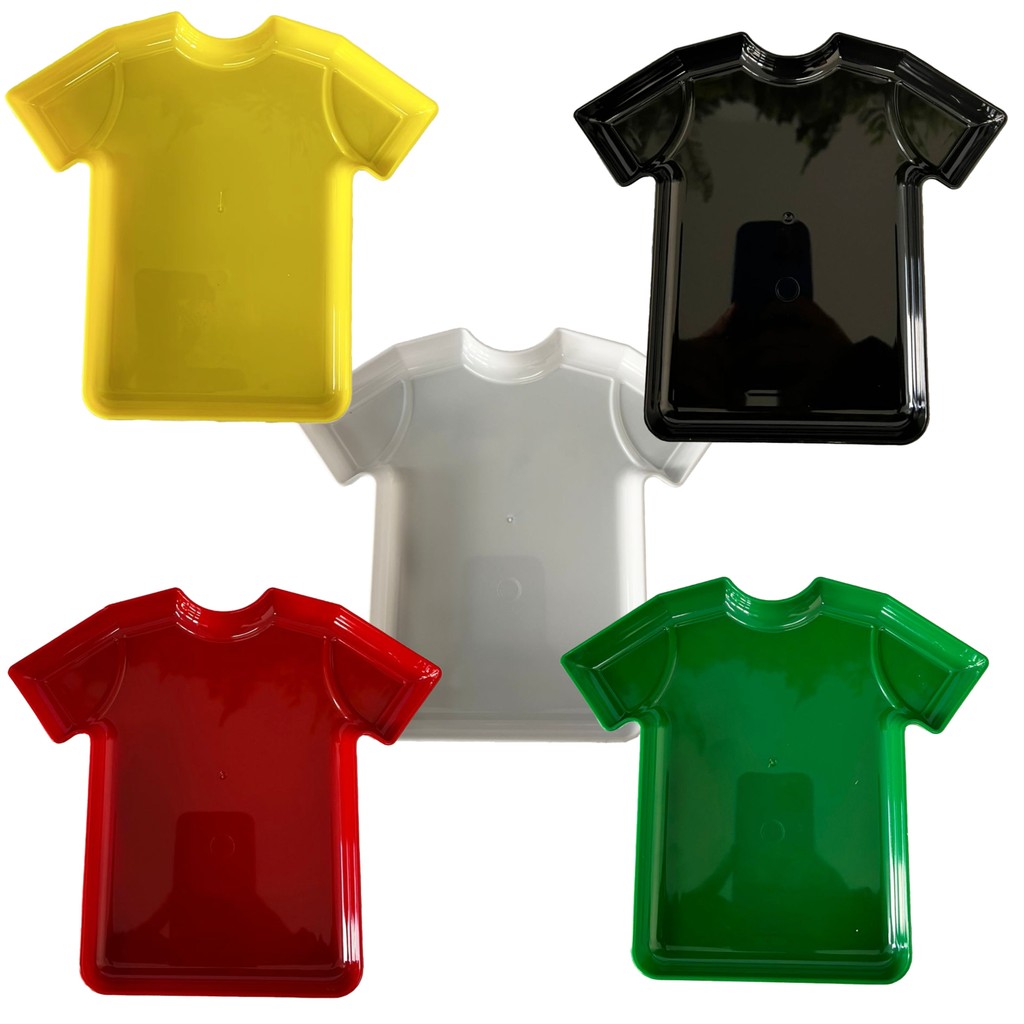 Bandeja Camisa Futebol Plástico Decoração Festas