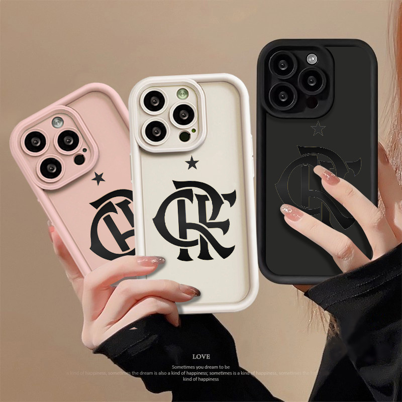 Softcase Anti-impacto Rubro-Negro Para iPhone xr 11 12 13 14 15 16 17 PRO MAX 17 Air case em Oferta na Shopee