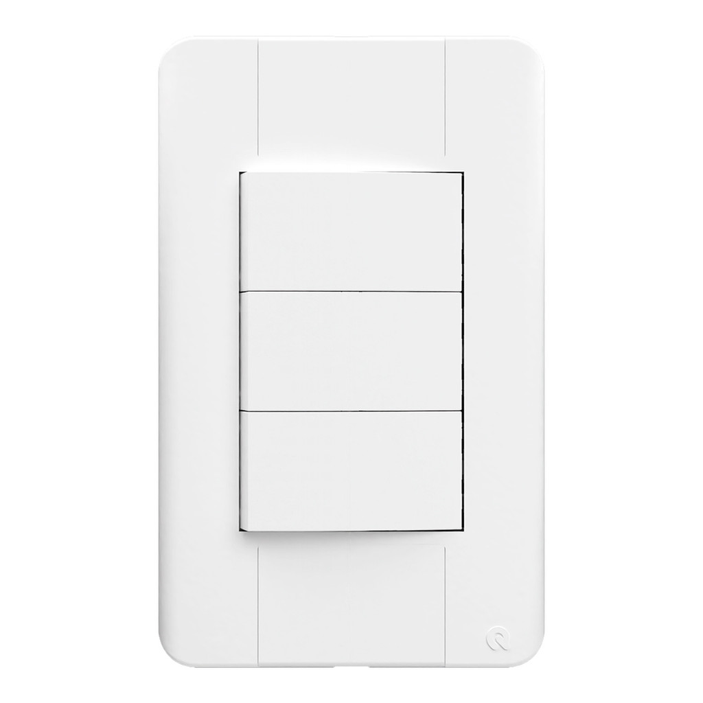 Interruptor Triplo Romazi Jangada Paralelo 10A 4x2"