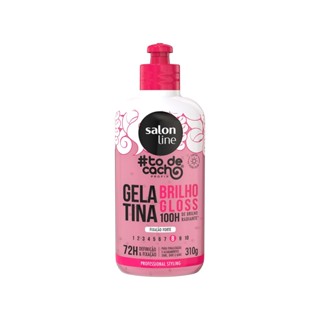 Gelatina Brilho Gloss Intenso #todecacho Professional Styling 310g em Oferta na Shopee