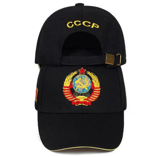 CCCP National Emblem Letter Bordado Boné De Beisebol Comemorativo Masculino E Feminino Bonés