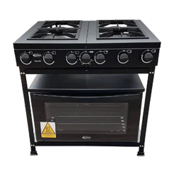 Fogão com Forno Semi-Industrial 4 Bocas 107L Clarice