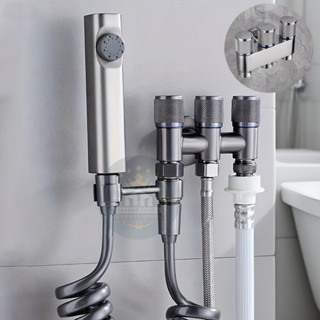 Válvula De Canto De Três Vias De Liga De Alumínio Para Banheiro , Máquina De Lavar , Torneira De Varanda em Oferta na Shopee