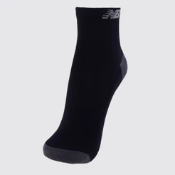 Meia New Balance Cano Curto Performance Preta