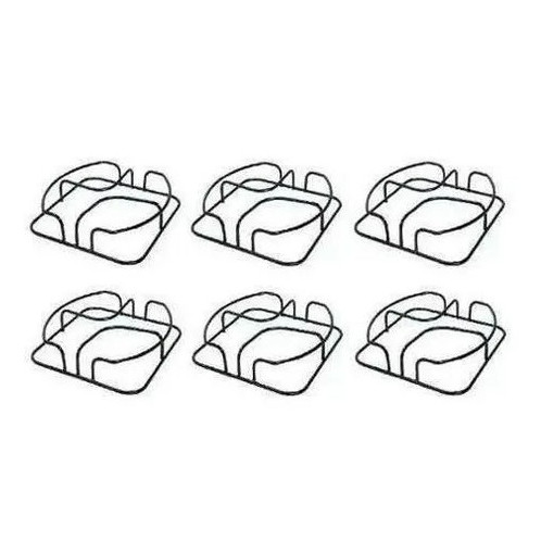 Kit  6 Grelhas Trempes Fogao Brastemp Clean Ou Brastemp Ative