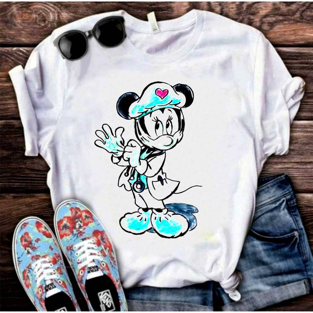 Camisa Tecnico de Enfermagem Enfermeira Enf Blusa 90 T-Shirt Camiseta  Blusa Feminina ou Masculina Unissex DR