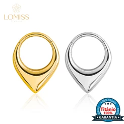 Piercing Argola Gota Titânio Pvd Segmento Articulado Nariz Orelha Septo Conch Tragus Daith