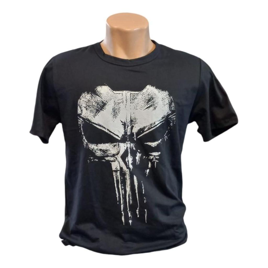 Camiseta Justiceiro Unissex Fantasia - Cosplay