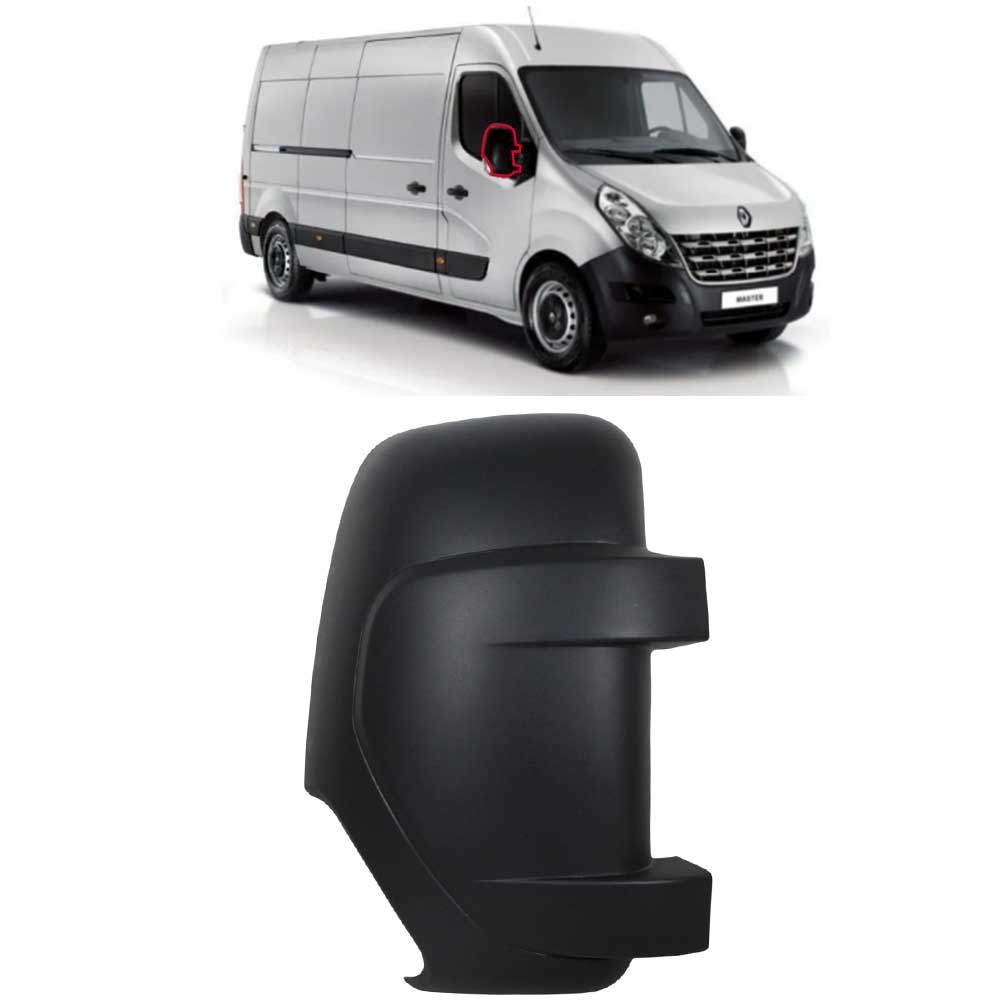TAMPA CAPA RETROVISOR DIREITO RENAULT MASTER 2.3 16V 2014 A 2021 CHASSIS 963012338R