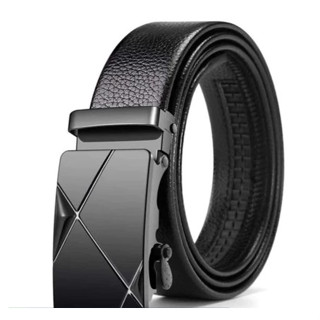 alta qualidade superior camada de couro fivela automatica cinto de negocios terno cintura casual cinto de couro para em Oferta na Shopee