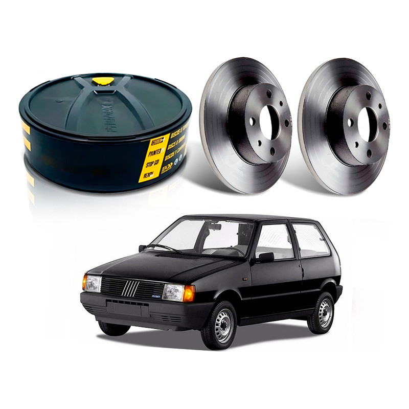 Disco Freio Dianteiro Uno 1.0 1.3 1.5 1984 A 1994 em Oferta na Shopee