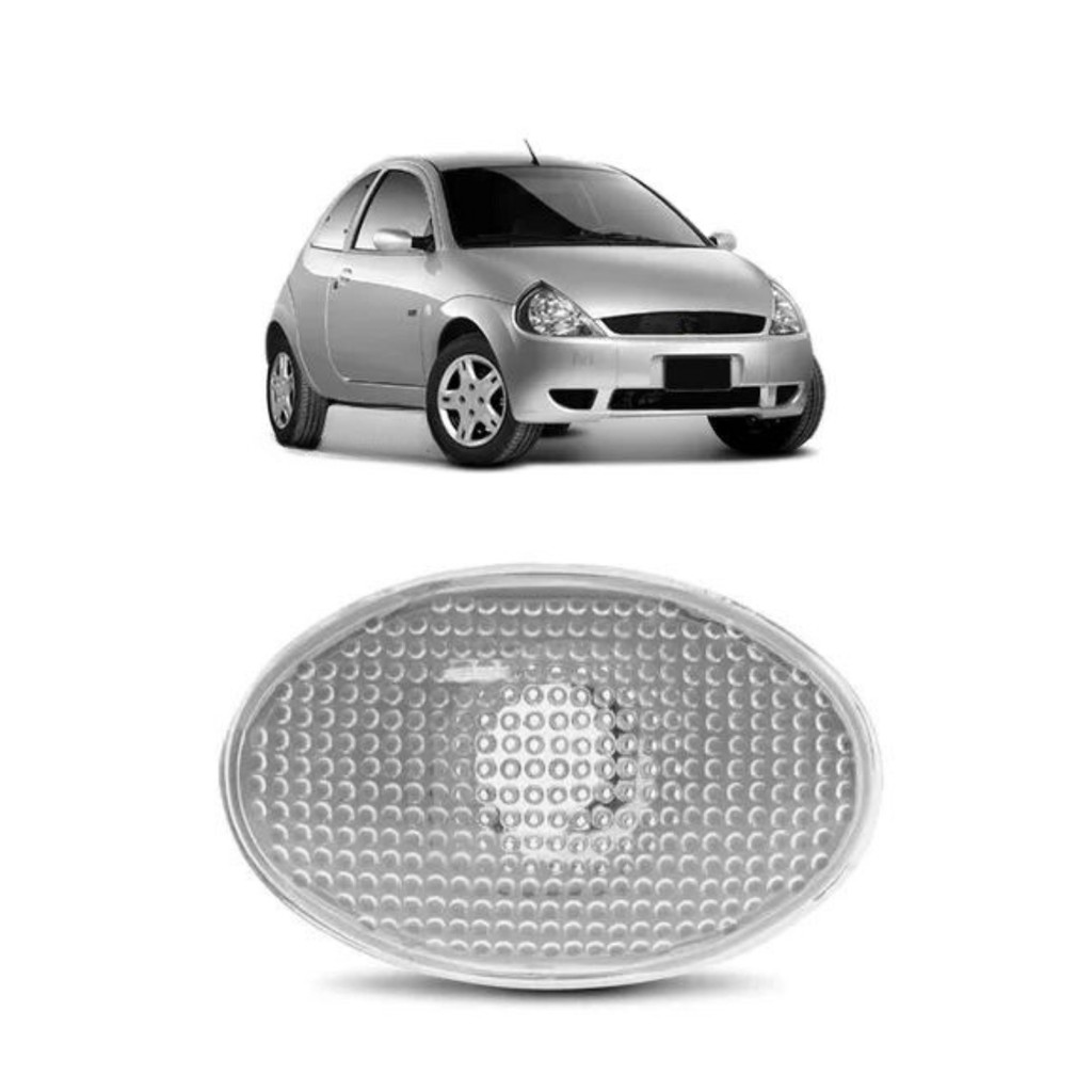 Lanterna Pisca Lateral Cristal Fiesta Ka Courier 1996 A 2002
