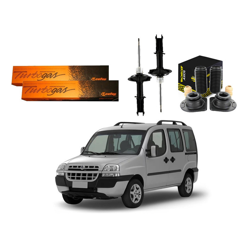 Kit Amortecedor Dianteiro, Doblo 1.3 2002 A 2006 em Oferta na Shopee