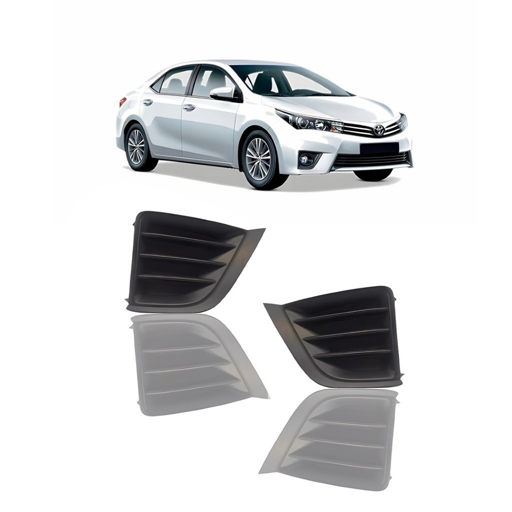 Moldura Milha para Toyota Corolla 2014 a 2017 S/ Furo Ld