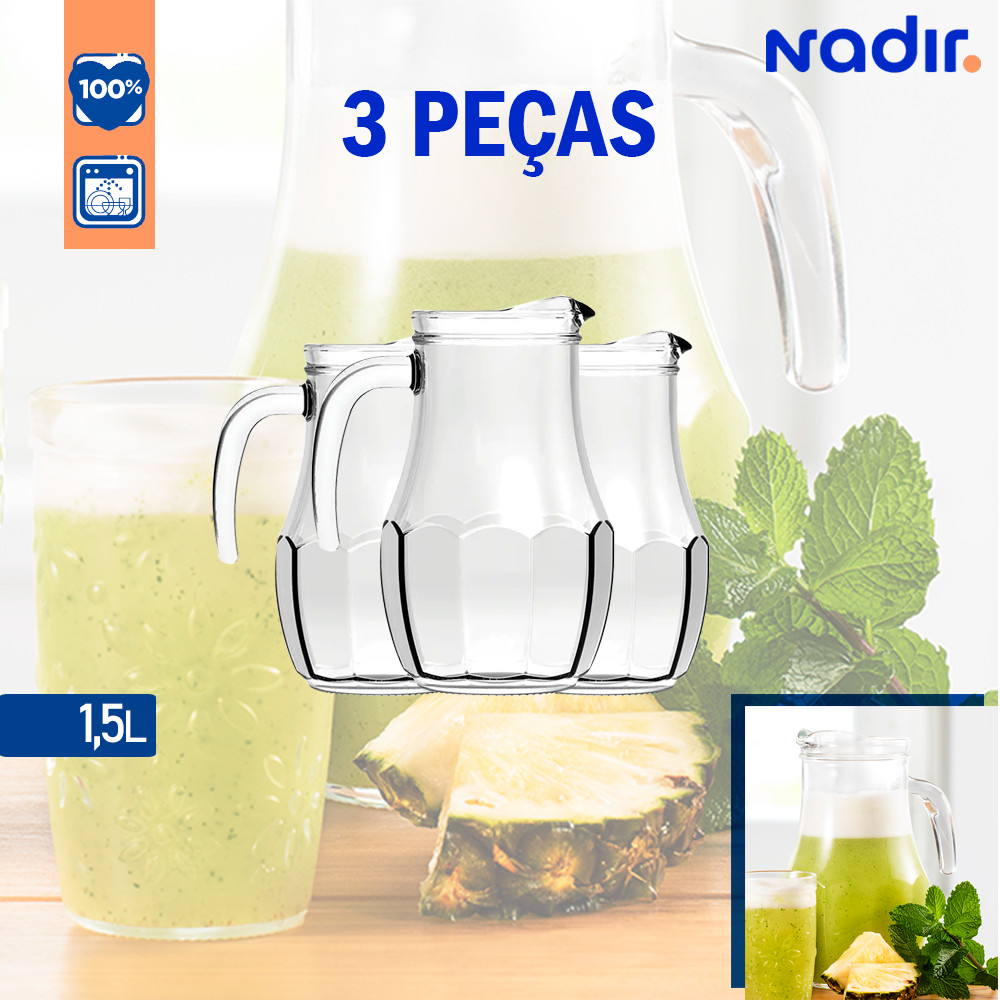 3 Jarras Tango 1,5L Nadir Figueiredo