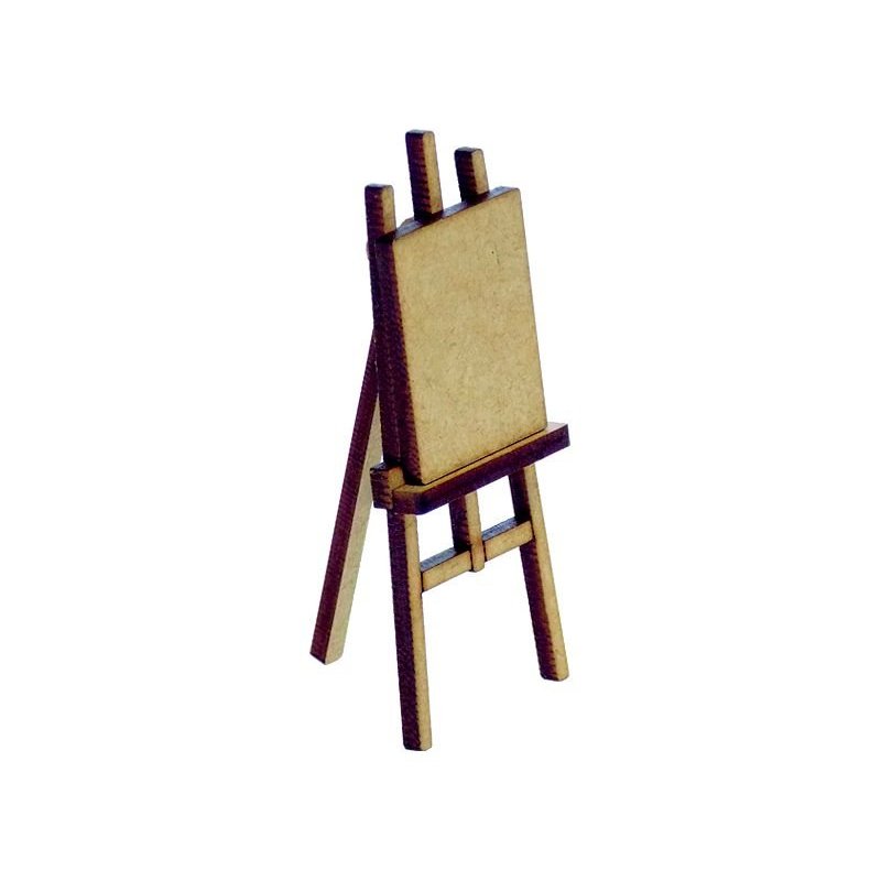 Miniatura Cavalete de Pintura em MDF Woodplan M1074 em Oferta na Shopee