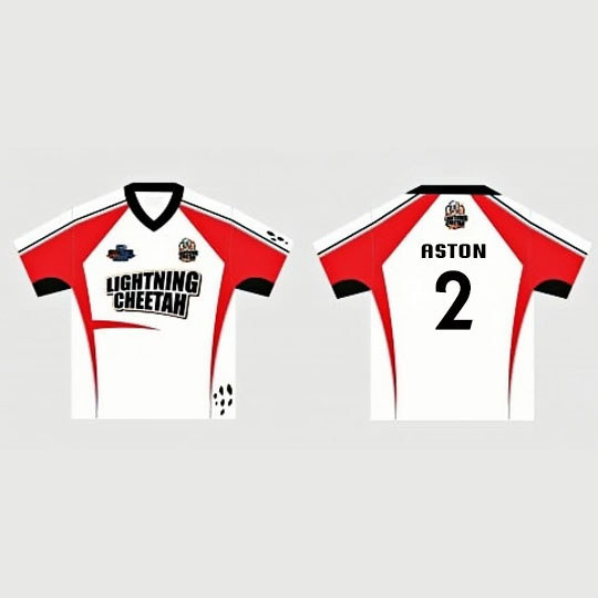 Coleção De Camisas Esportivas 2025 GMMTV Lightning Cheetahs 4