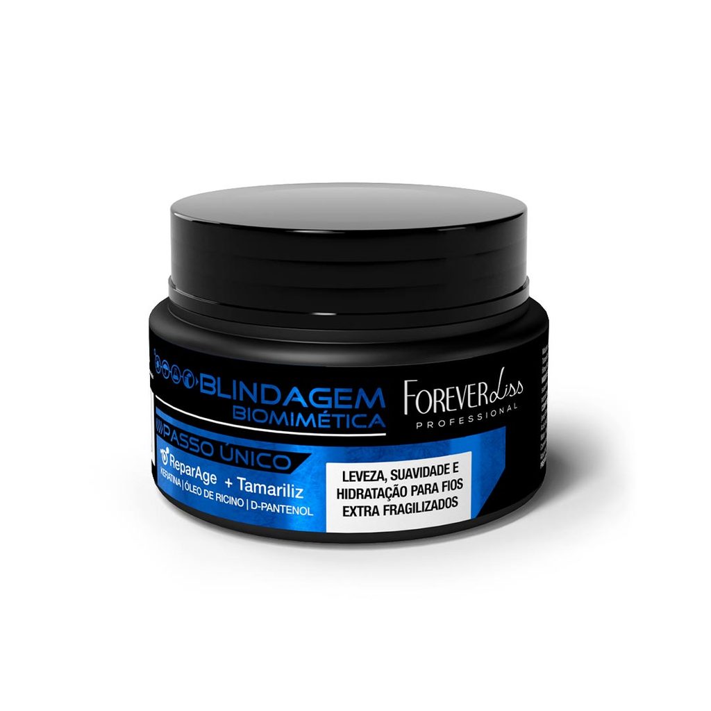 Mini Máscara Blindagem Capilar Biomimética Forever Liss 40g