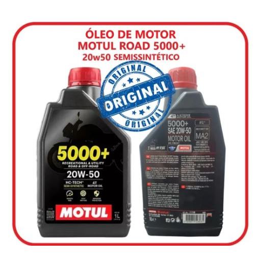 OLEO MOTUL 20W50 5000+ SEMI-SINTETICO YW — imagem 2 de 2
