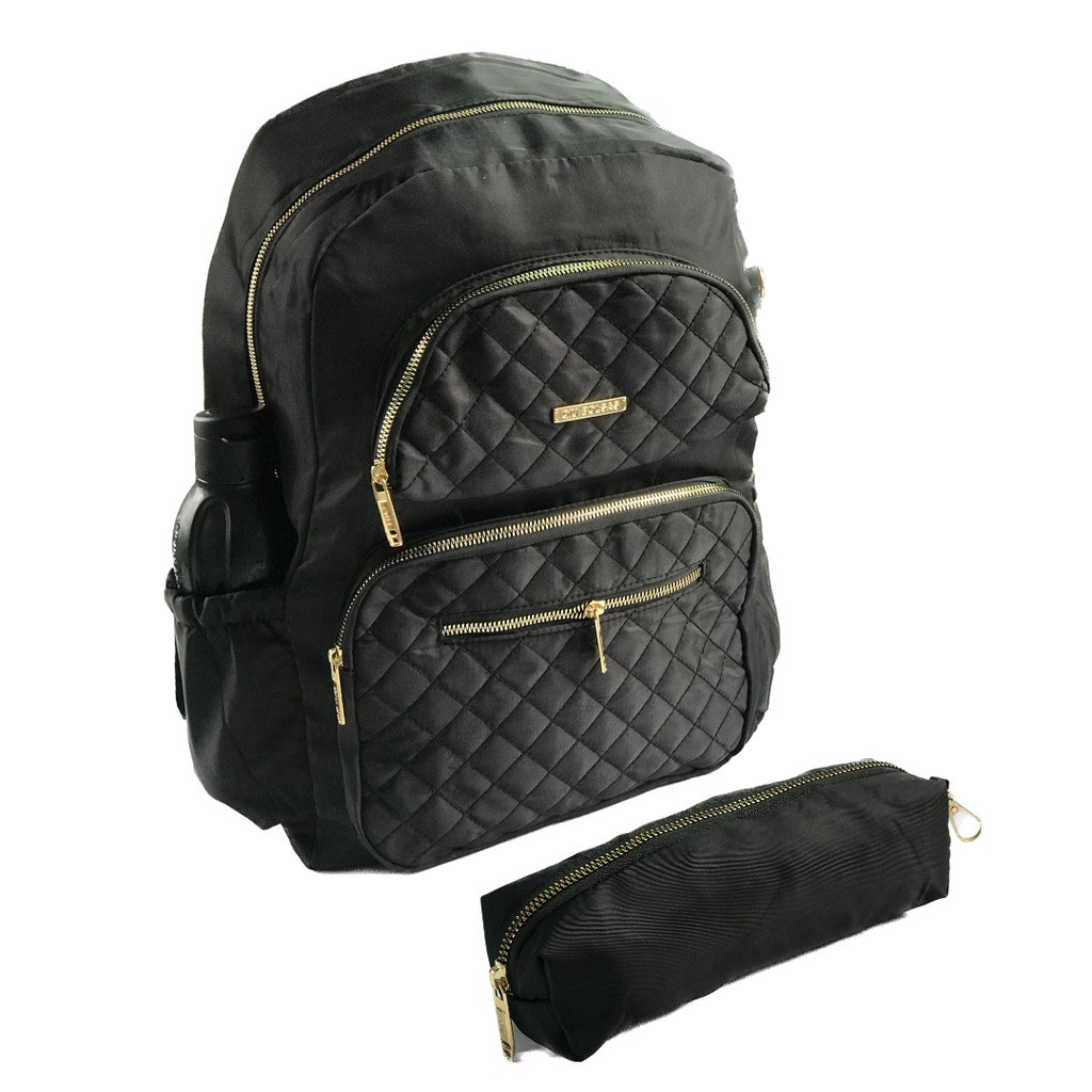 MOCHILA FEMENINA Grande CAPACIDADE e Varios DIVISORIOS e ESTOJO de Lapis em Oferta na Shopee