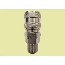 Engate Rápido Com Esfera 1/2" Rosca Macho 1/2" Npt - Lub-2030 Lubefer