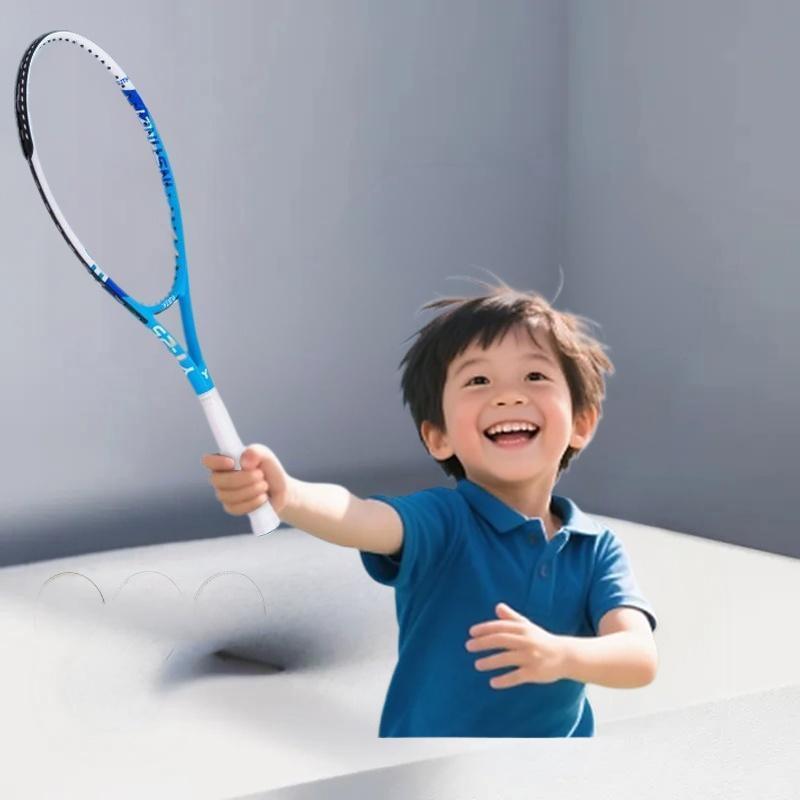 [baipestonop] 1 Peça 21 Polegadas Raquete De Tênis Leve Para Iniciantes 3-12 Anos Crianças Jovens Jogos De Esportes Ao A