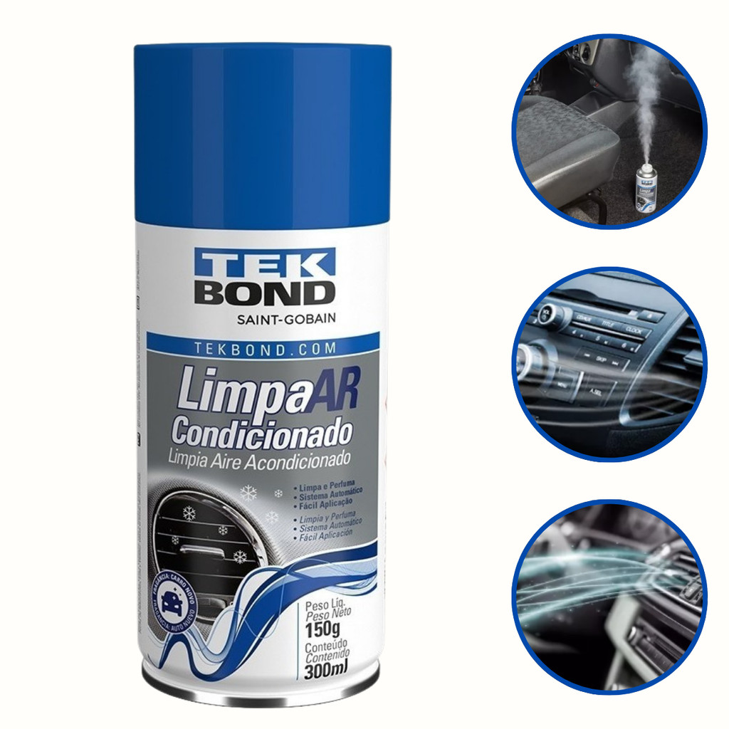 Limpa Ar Condicionado Tekbond 300ml 150g