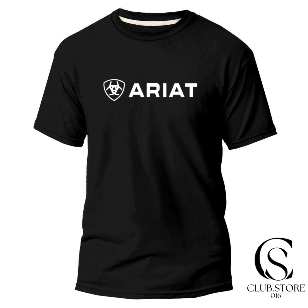 Camiseta/Camisa Infantil Unissex ARIAT moda Country Rodeo  Texas Pião