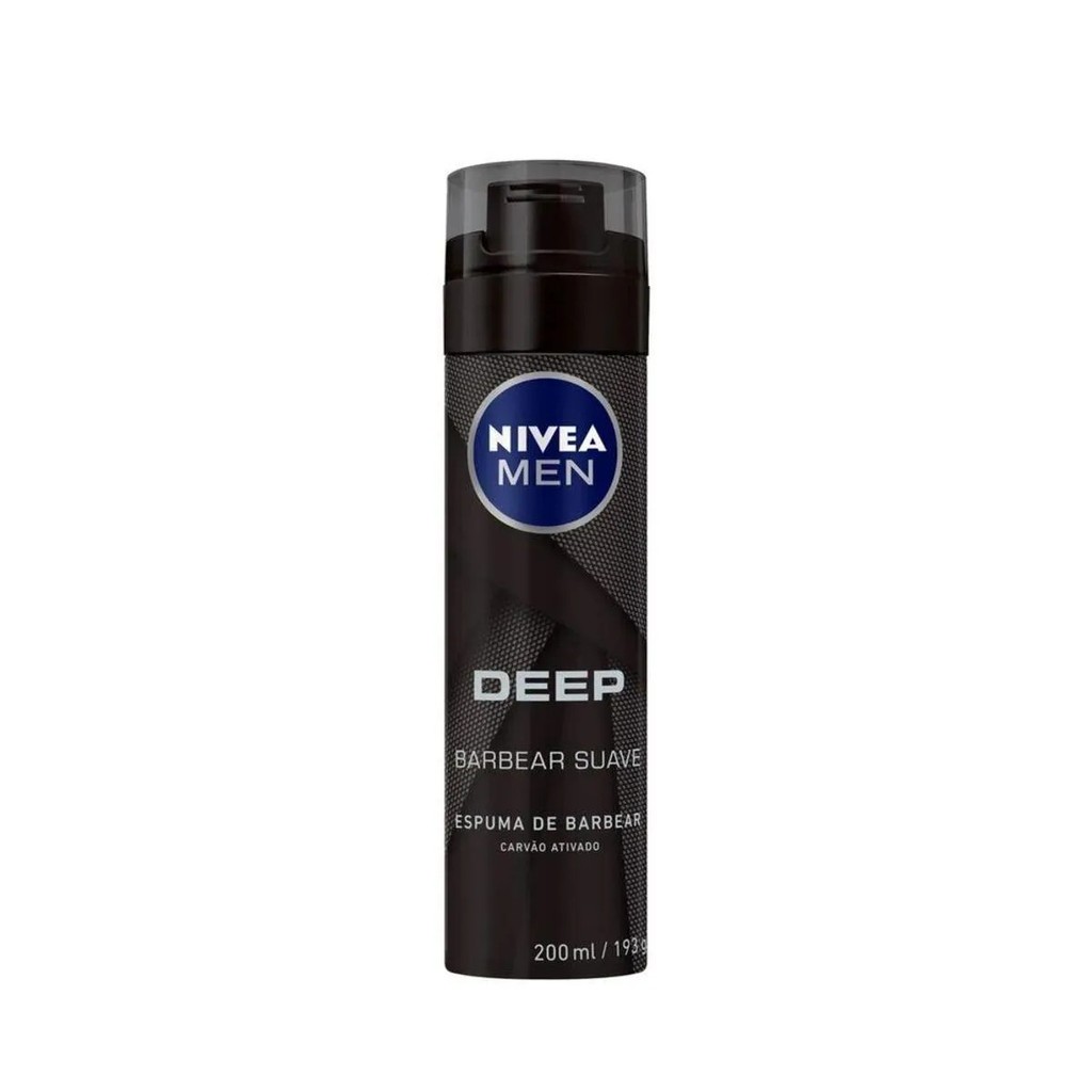 Nivea Men Deep Espuma De Barbear 200ml