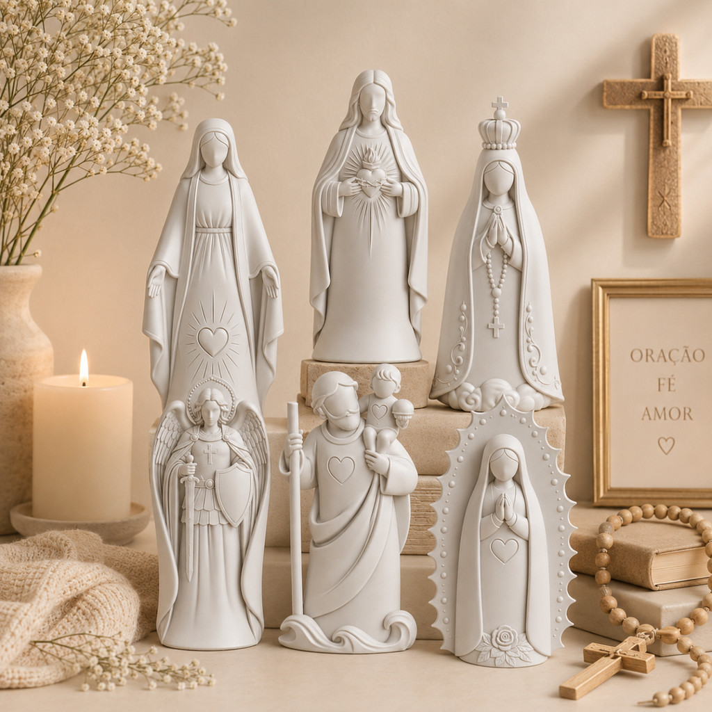 Imagem Santos Catolicos minimalista Luxo Decoração