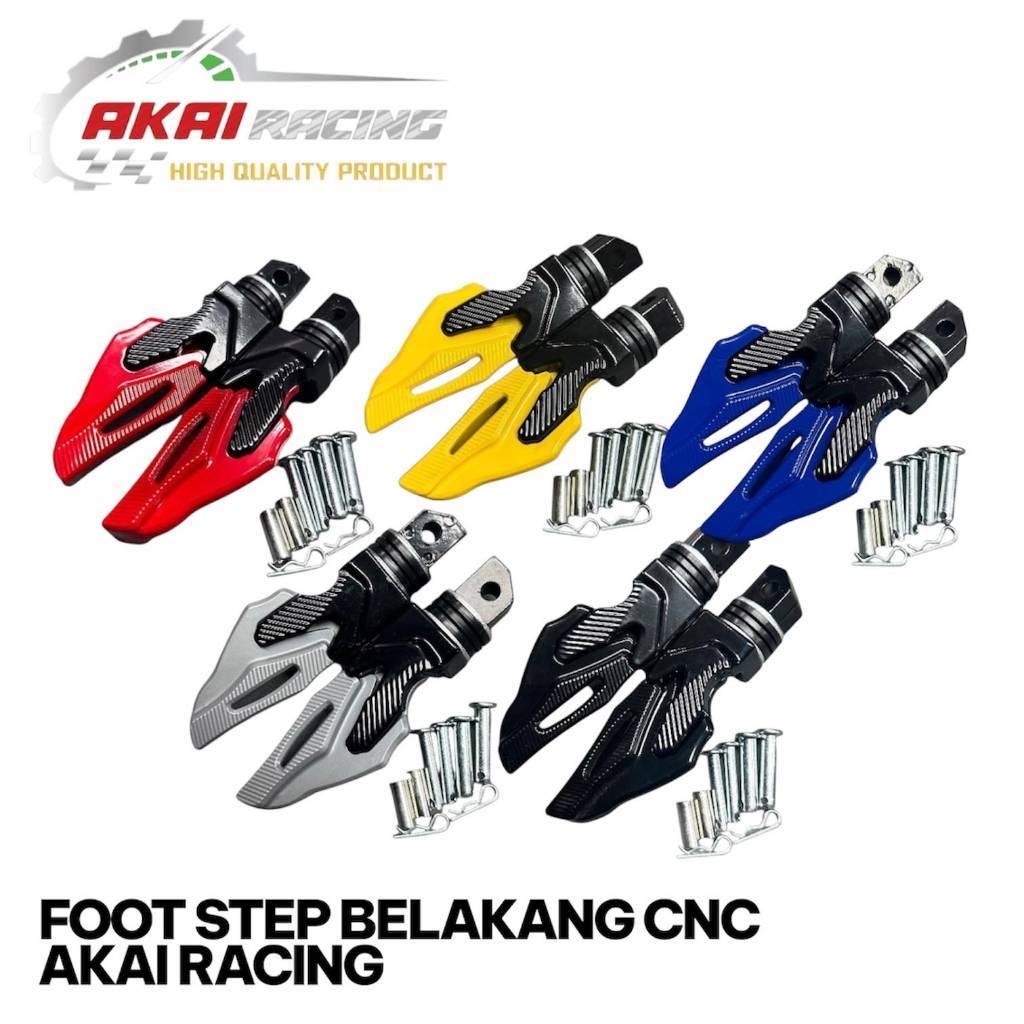 CNC Pé Traseiro Akai Racing Novo Modelo De Série Honda Adv Universal Apoio Para Os Pés Passo Todas As Motocicletas
